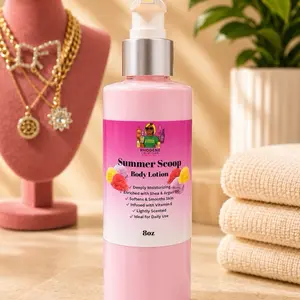 Summer scoop body lotion