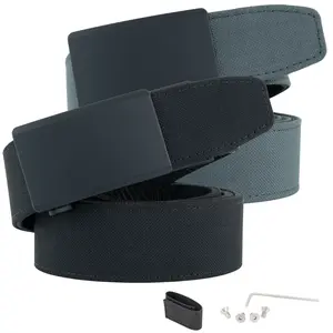2ND AMEN Ops EDC Belt Bundle 1.5" Wide Ballistic Nylon Ratchet Adjustable for Everyday Carry with 2 Belts & Accessories