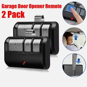 Chamberlain LiftMaster Garage Door Opener Remote 893LM 953EV-P2 2 Pack Universal 3-Button Control 315MHz 390MHz Security+ 2.0 Compatible with LiftMaster Chamberlain Craftsman