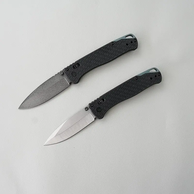 9cm Stainless Steel Manual-Retractable Portable EDC Knife with Plastic Handle for Adults - Ideal for Fishing, Camping Fishing, Carving - Includes Packaging Box, Bushcrafting