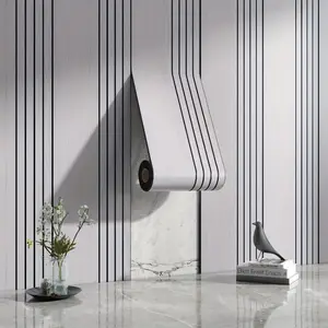 Self-Adhesive Wallpaper, 40cm X 300cm Grid Pattern Wall Sticker, Durable & Stylish Design for Bedroom Dormitory Home Office Studio Use, Peel and Stick Wallpaper Designs