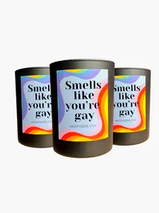 Smells Like You're Gay candle Living Room Coconut Home Fragrance Decoration