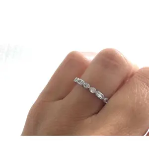 Art Deco Wedding Band