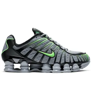 Nike Shox TL Wolf Grey Lime Blast AV3595-005 Men's Fashion Sneaker New