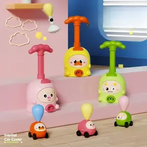 Dinosaur Piggy Air Powered Car Flying Balloon Car Baby Educational Boy Children's Toys