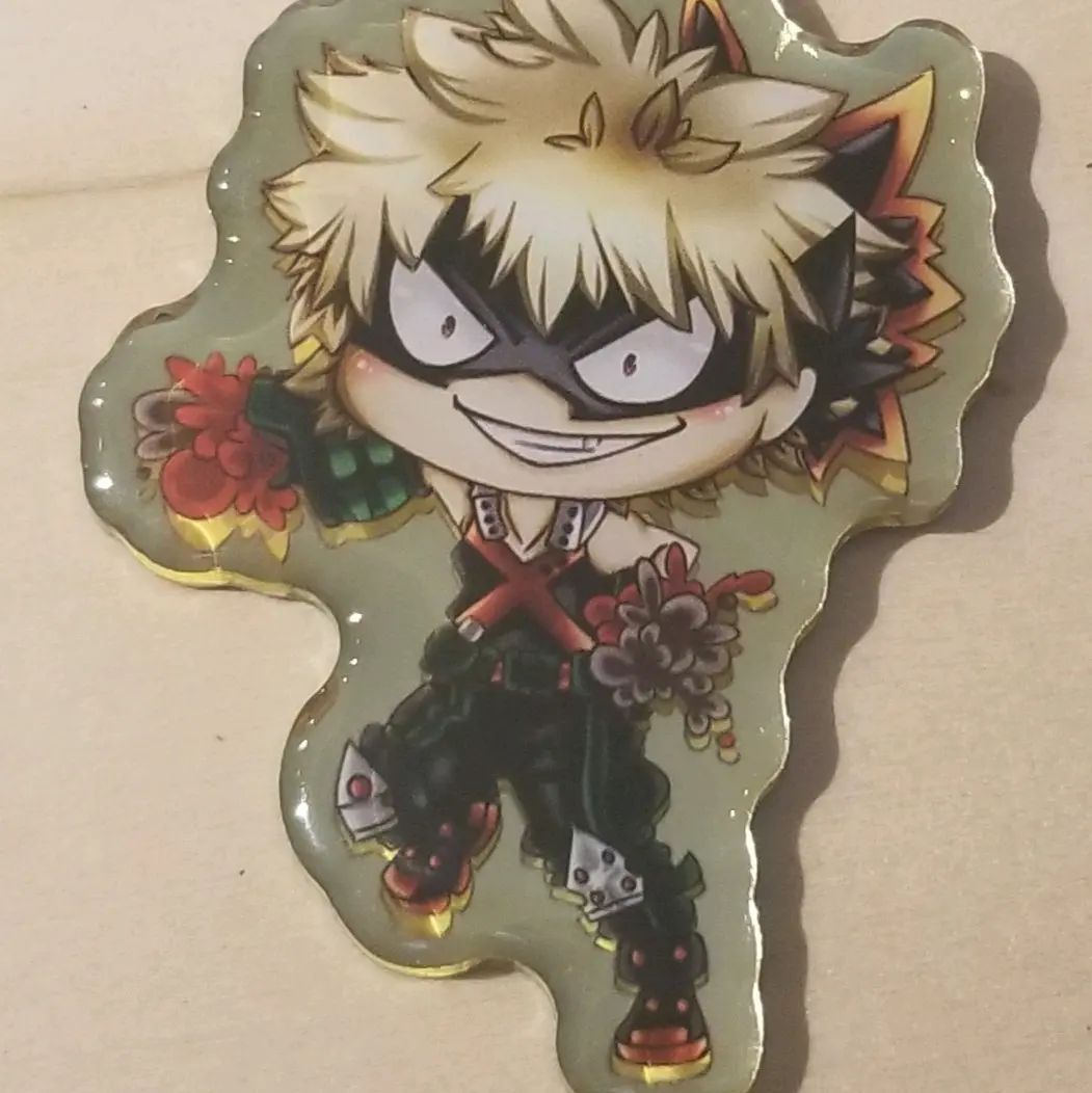 Bakugo Acrylic Charm