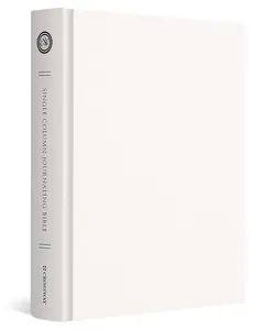 ESV Single Column Journaling Bible - Hardcover, Customizable Cover, English Standard Version Holy Bibles