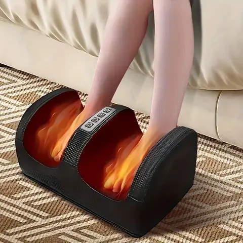 [Renhui]Foot and leg massager Kneading massager Relaxes the muscles of the whole body Multifunctional household foot and leg massager is an ideal choice for gifts., Rela Relaxation Aid Relief Roller