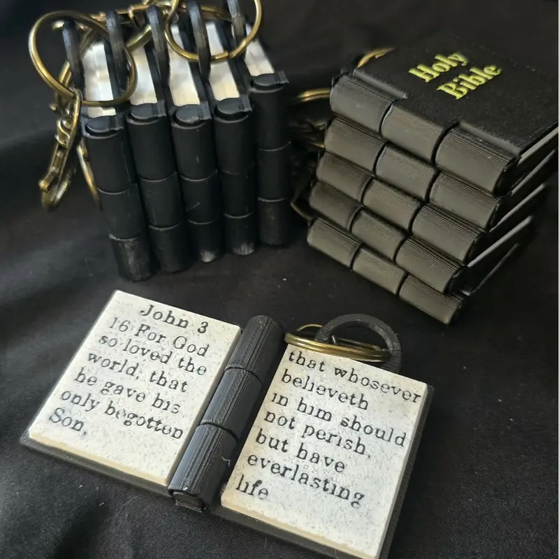 Holy Bible Keychain