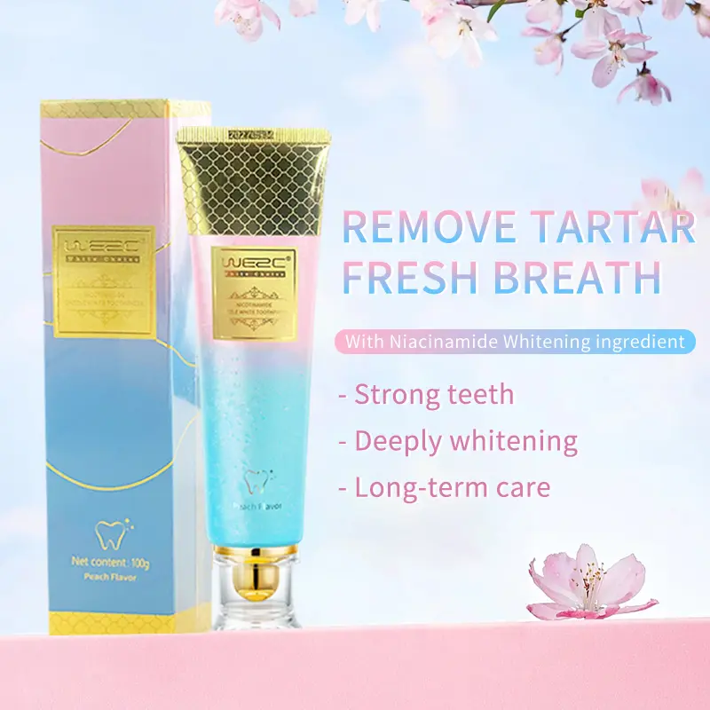 WE2C【Tripel Whitening】Niacinamide Whitening Toothpaste - TikTok Shop