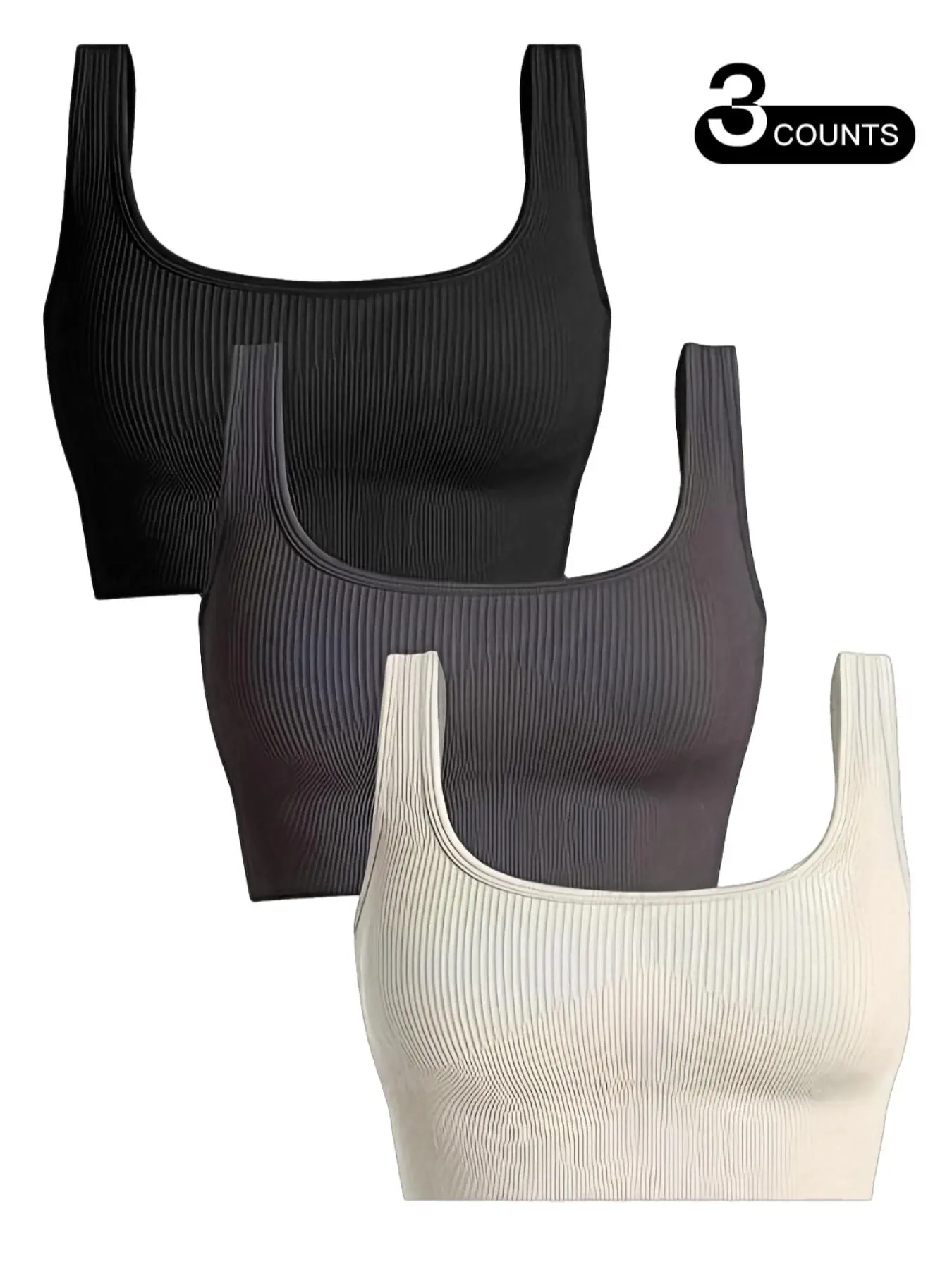 Women's Seamless Sports Bra with Compression & Moisture-Wicking Design, Sports Bra Breathable, High-Impact Support for Active Lifestyle & Exercise, Yoga Sports Bra, Workout Bra
