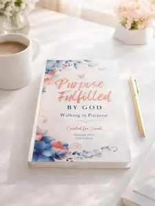 Buy personalized Purpose Fulfilled journal