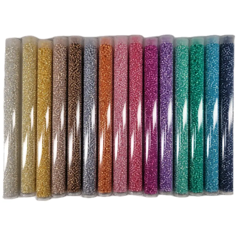 11/0 GOLD LINED ALABASTER BUNDLE (15colors) 11/0 GOLD LINED ALABASTER BUNDLE (15colors)