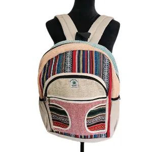 Handmade bohemian backpack