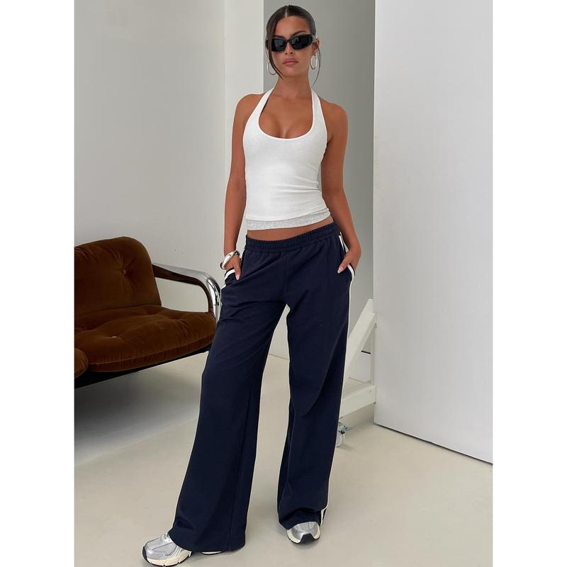 Debee Layered Halter Top White / Grey