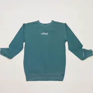 Redhead Embroidered Luxe Crewneck Sweatshirt (Green)