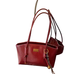 Autumn Winter Retro Fashion Small Shoulder Bag, PU Tote Satchel, PU, Stylish Simple Versatile Crossbody Bag, Ideal for Daily Commute Shopping Women
