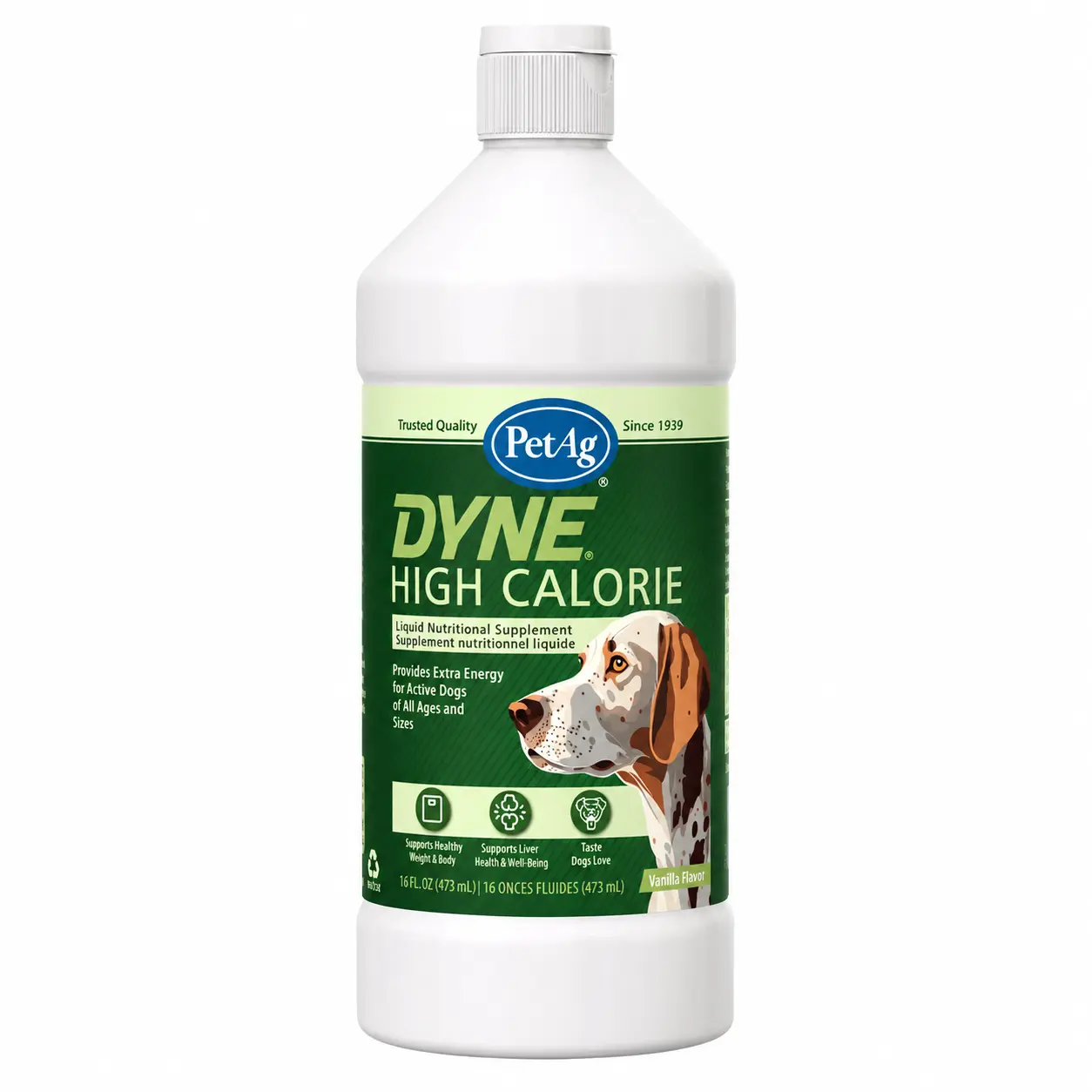 Dyne High Calorie Liquid Nutritional Supplement for Dogs & Puppies 8 Weeks and Older - 16 oz
