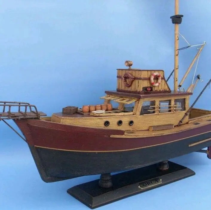 Wooden Jaws - Orca Model Boat 20