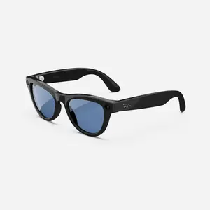 Refurbished Ray-Ban Meta Skyler (Gen 1), Shiny Black / Cerulean Blue Transitions®, Standard Refurbished Ray-Ban Meta Skyler (Gen 1), Shiny Black / Cerulean Blue Transitions®, Standard