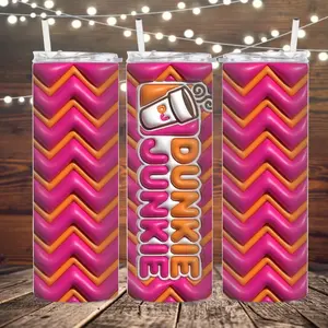 Dunkie Junkie Puffy Sublimation Tumbler