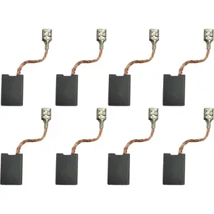 (4 pair) 1617014126 Carbon Brush Set Fits Boschh 11316EVS 11317EVS 11311EVS 11223EVS (0.62" x 0.24" x 1.03")