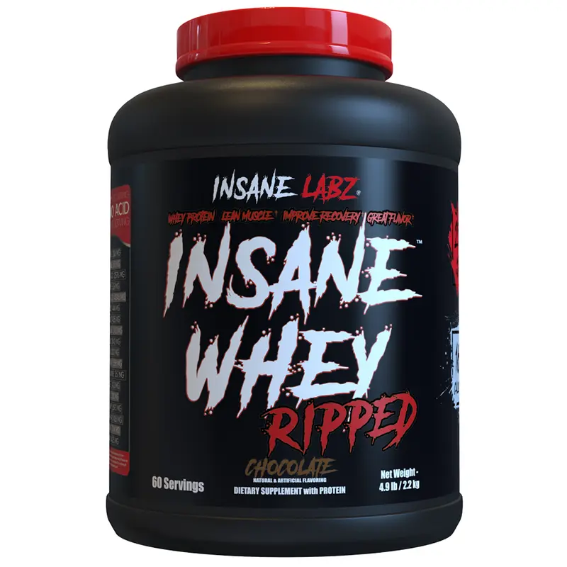 Insane Labz Insane Whey Ripped Protein [60 svgs] by Insane Labz
