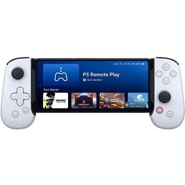 Backbone Labs - Mobile Gaming Accessory:  Backbone One Playstation Edition - USB-C - White  [GAMES ACCESSORIES] Playstation, White, Controller