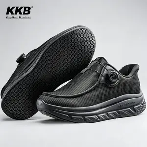 【2026 Recién llegado】Men Non Slip Work Loafers Food Service Zapatos Trabajo Antideslizantes Walking Shoe Shoes Slip-on