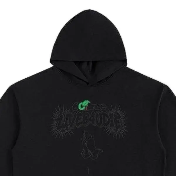 Essential Heavyweight Oversized Unisex Hoodie -60Tree:Liveb4udie, Cotton Blend, Drawstring Hem, Long Sleeves, Drop Shoulders, Hood, 12.4 oz/yd², Casual Wear, School, Sport, Office, Outdoor Activities