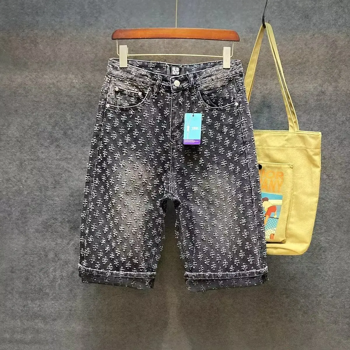 Black with high quality.