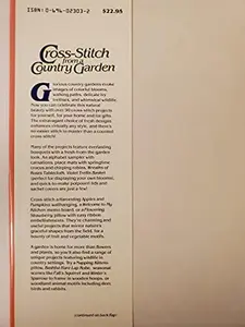 USED-Cross-Stitch from a Country Garden by McCall's Needlework and Crafts (Hardcover)