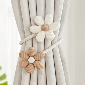 Zeerobee Curtain Binding Ropes And Straps, Magnetic Decorative Simple Gauze Curtain Fixed Binding Fashion Durable Tieback