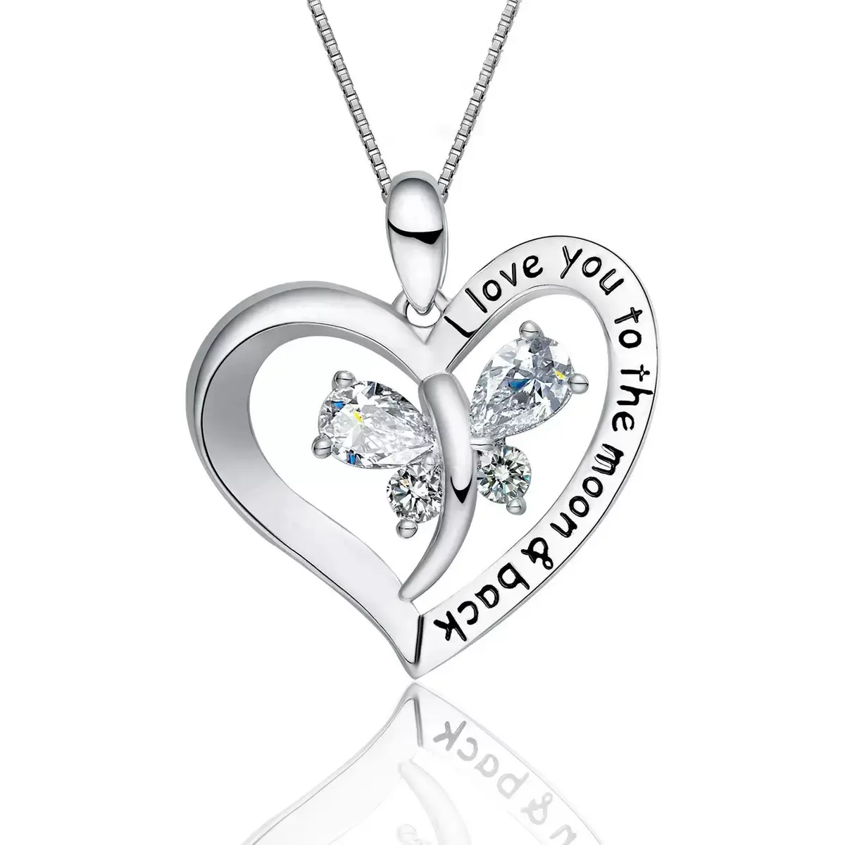 Mother & Child Heart Necklace for Mom, Delicate Silver Tone Pendant with Adjustable Chain, Meaningful Gift for Mother's Day & Birthday, Necklace For Mama, Chain Necklace, Heart Necklaces