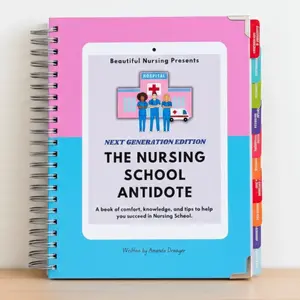 Ultimate Nursing Success Bundle, 400+ Pages RN Study Notes, Nursing School Exam Prep, Clinical Review & Student Nurse Guide