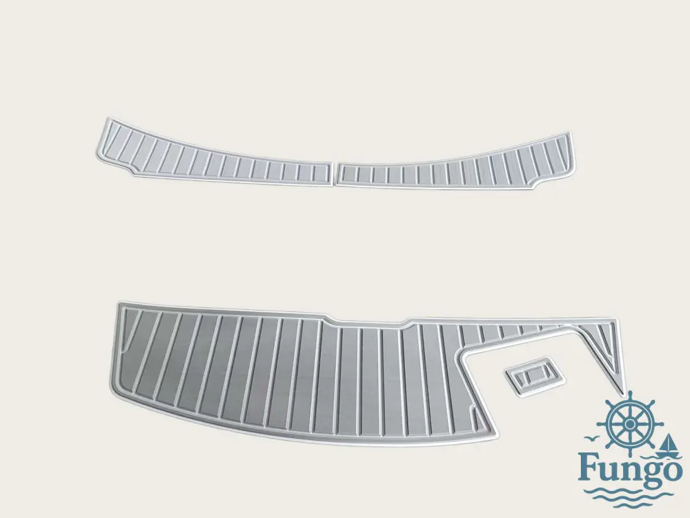 2008-2012 Sea Ray 185 Sport Swim Platform Pad – EVA Foam Teak Deck Boat Floor Mat, Self-Adhesive