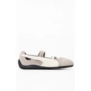 Puma Women's Women's Taupe Speedcat Ballet Sneakers - Multicolor