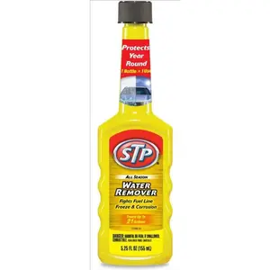 3x Stp All Season Water Remover - Automotive Fuel System Treatment Additive Gas Dryer Performance Gasline Antifreeze Moisture Control Engine Care Maintenance Fluid Solution Heavy Duty Professional Grade Bundle Bulk Wholesale 5.25oz Lot