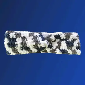 MamaKcrochet802 Twisted Crochet Ear Warmers in Variety of Color Patterns for Cozy Winter Wear