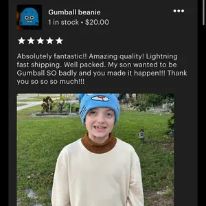 Gumball beanie