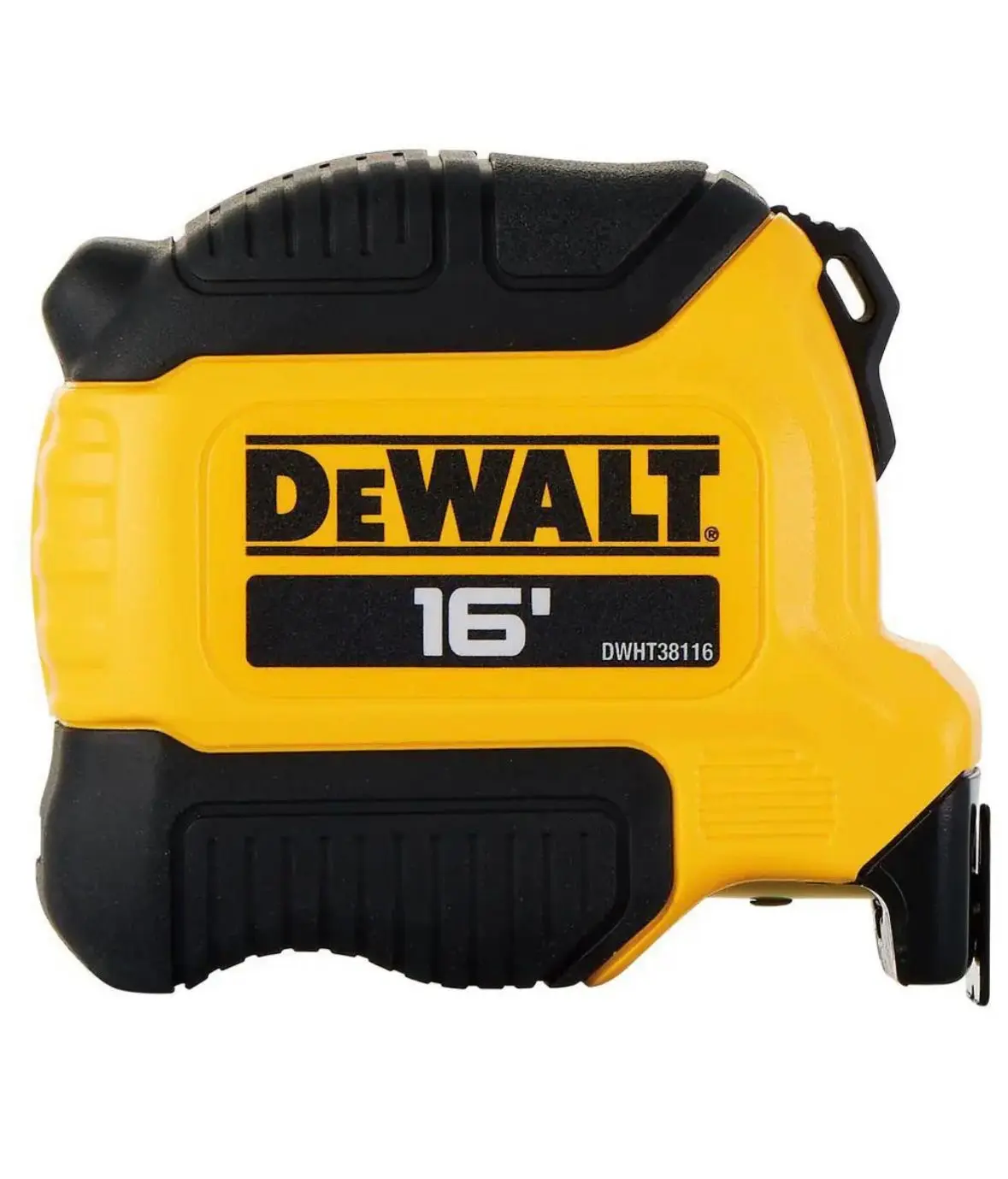 16' Tape Measure DWHT38116 - Durable Yellow-and-Black Design, Ideal for Precise Hand Measuring Tasks