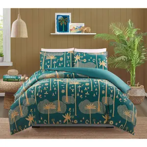 JUNGALOW by Justina Blakeney Cosmic Desert Cotton Duvet Set-K