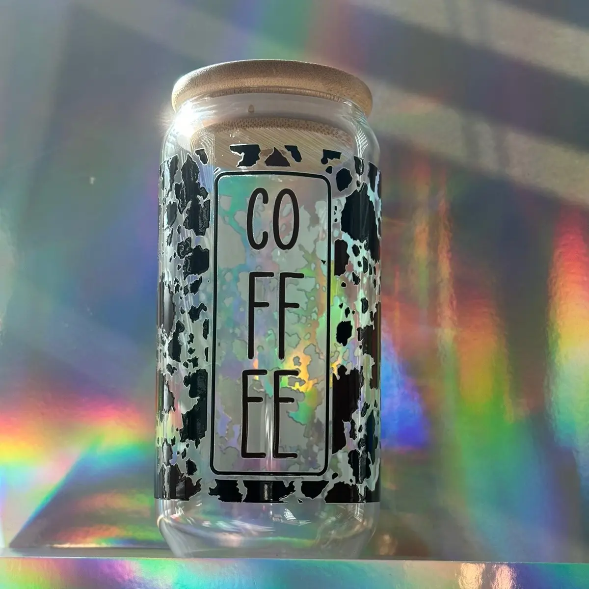 Coffee Cow 16oz Beer Glass Cup