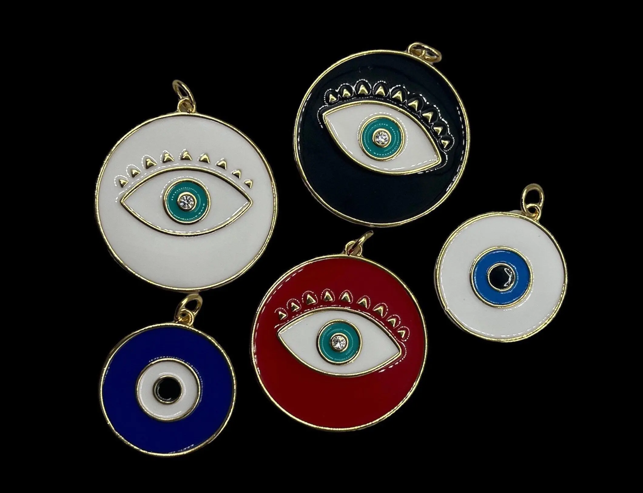 Evil Eye Charm | Pendant | Necklace | Turkish | Nazar | Mal de Ojo | Protection | Jewelry | Gift