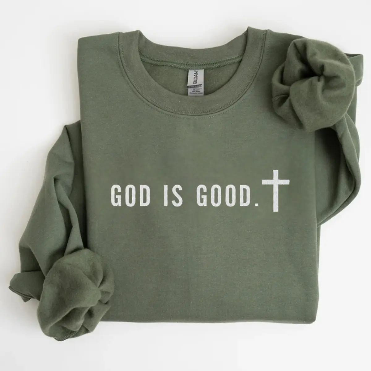 Minimalist sweater, God is Good Trendy Christian sweater , Gift Faith Unisex sweater, Faith Tee Church Group Shirts, Oversized sweater