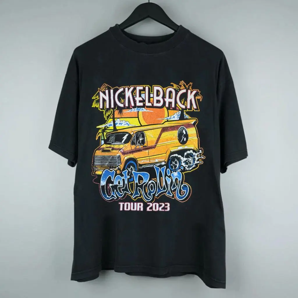 Chad Kroeger Nickelback Post Grunge Portrait Graphic Shirt YC100810