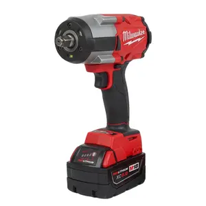 Milwaukee M18 FMTIWF12 18V Cordless 1/2in Impact Wrench 1000Nm Breakaway 2-Speed,Cordless High-Torque Impact Drill