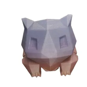 3D Printed Glow in the Dark Pollysaur Decorative Succulent Pot Unique Whimsical Design for Indoor & Outdoor Use