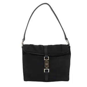 Pre-owned GUCCI Nylon Shoulder Bags Jackie Canvas Shoulder Bag