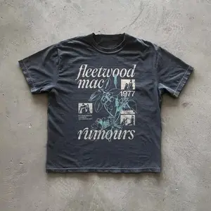 Vintage Fleetwood Mac Rumours T-Shirt - Music Tee,  Short Sleeve Crew Neck T-Shirt, Pull On, Casual, Menswear, Womenswear VGB